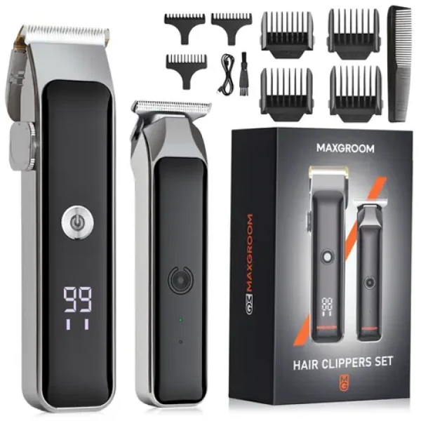 MAXGROOM ZC-F608 čierna / Zastrihávač vlasov a fúzov / S trimmerom