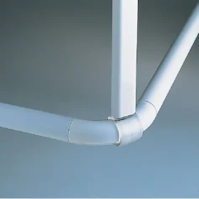Spirella MAGIC Universal biela / Podpera pre sprchovú tyč / hliník / 60 cm