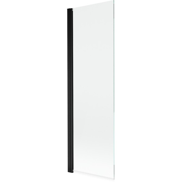 MEXEN - MIST vaňová zástena 60x150 cm 6mm 1-s, čierna, číra 8A9-060-001-70-00