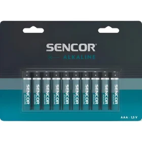 Sencor Alkalická batéria AAA 10 ks / Batéria / alkalická / jednorazová (SBA LR03 10BP AAA Al)