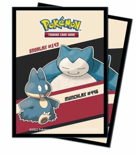 Pokémon UP: GS Snorlax Munchlax - Deck Protector obaly na karty 65ks