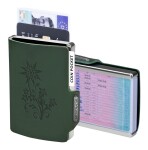 Kožená mini peňaženka Mondraghi Silhouette Edelweiss Green