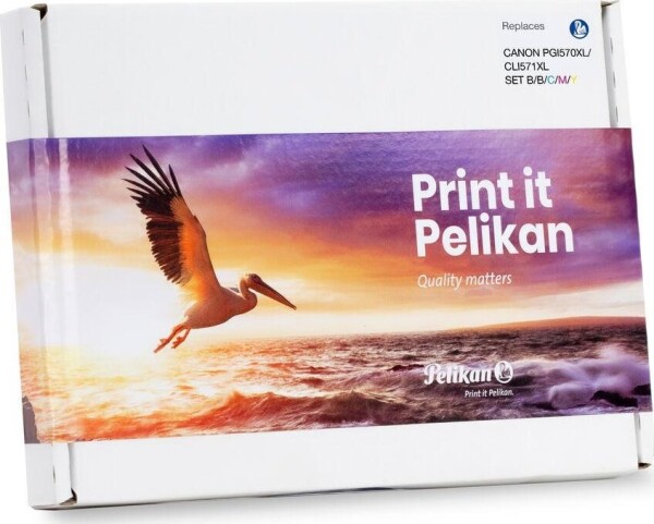 Pelikan Sada CMYK Náhradný CLI570XL/PGI571XL (4950590)