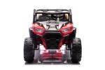 Mamido Mamido Elektrické autíčko Buggy UTV 4x4 s vlečkou 24V | 4x200W červené