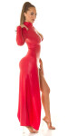 Soo Sexy! Koucla Maxi Clubbing Dress with cut outs red Einheitsgroesse