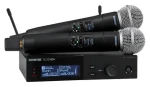 Shure SLXD24D+E/58-G65 / Bezdrátový mikrofonní systém / 2 kanály / 2x ruční mikrofon / UHF 470-606 MHz (SLXD24D+E/58)