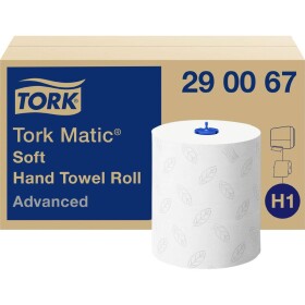 TORK 290067 Matic® papierové utierky, skladané biela 900 m; 290067