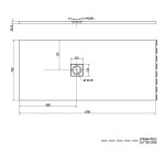 POLYSAN - FLEXIA sprchová vanička z liateho mramoru s možnosťou úpravy rozmeru 170x75cm 72919