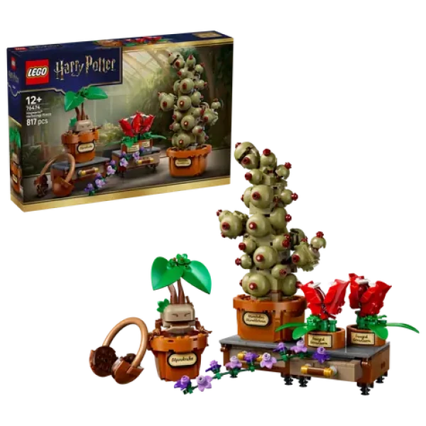 LEGO® Harry Potter™ 76474 Rastliny z hodiny bylinkárstva v Rokforte