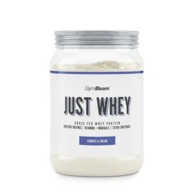 Just Whey Grass-Fed Protein - GymBeam (cookies cream, 500 g) (28324-37-500g-cookies&cream-01)