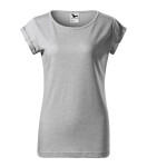 Dámske tričko Fusion strieborné zvýraznenia 2XL