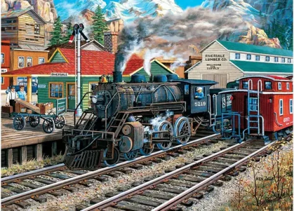 EUROGRAPHICS Puzzle Stará vlaková stanica