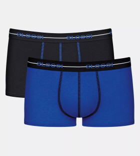 Pánske boxerky Start Hipster C2P box - UNKNOWN - modro-čierne V005 - SLOGGI UNKNOWN 8