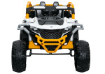 Mamido Elektrické autíčko Buggy M3 4x4 žlto-biele