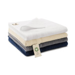 Veľký unisex uterák BIO (GOTS) (biely) 70 x 140 cm