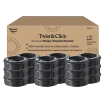 Tommee Tippee Twist Click Náhradné Kazety Výhodné Balenie, 18 ks (85101102)