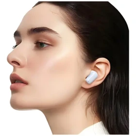 USAMS TD22 biela / TWS bezdrôtové slúchadlá do uší / Bluetooth 5.3 / dotykové ovládanie / výdrž až 7 dní (BHUTD01)
