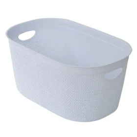 Belli e Forti RATA biela / Kôš na bielizeň / plast / 60 l