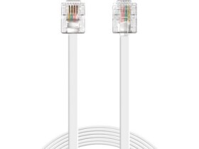 Sandberg telefónny kábel RJ11 gt; RJ11 1.8m biela (500-60)