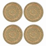 Garden Trading Okrúhle prestieranie Bayford Seagrass – set 4 ks