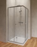 Sprchovací kút štvorec 90x90 cm SAT Project SATBKMUQ90CRT SATBKMUQ90CRT