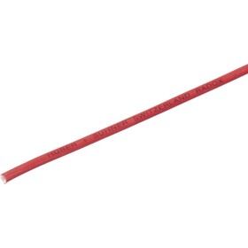 Huber+Suhner 12420124 opletenie / lanko, Radox® 155, 1 x 4 mm², červená, metrový tovar; 12420124