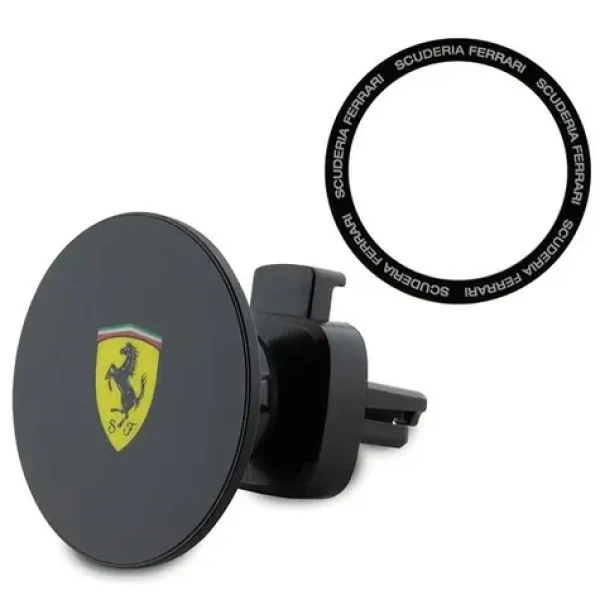 Ferrari Magnetický držiak do mriežky ventilácie MagSafe čierna / Držiak do auta / 2023 Collection (FECHMMAK)