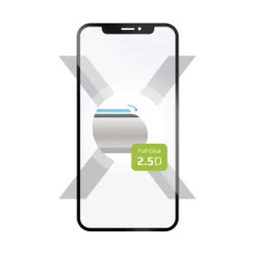 FIXED Full-Cover Ochranné tvrdené sklo pre Realme 11 čierna lepenie cez celý displej