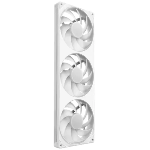 NZXT F420 RGB Core single frame fan unit bílá / Ventilátor / 3x 140mm / Fluid Dynamic Bearing / 34.5 dB @ 2000 RPM (RF-U42HF-W1)