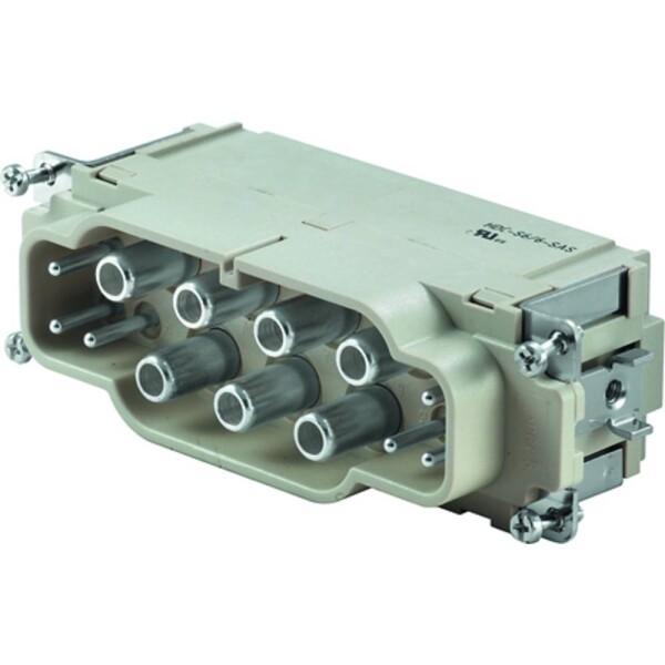 Weidmüller 1790030000 vložka pinového konektora RockStar® HDC 48A 6 + 6 + PE axiálne skrutkové pripojenie 10 ks; 1790030000