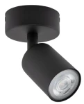 TK Lighting Top čierna / Bodové svietidlo / GU10 / 15 cm / max. 10W (5739)