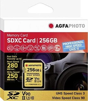 AgfaPhoto Professional SDXC 256 GB Class V90 (10623)