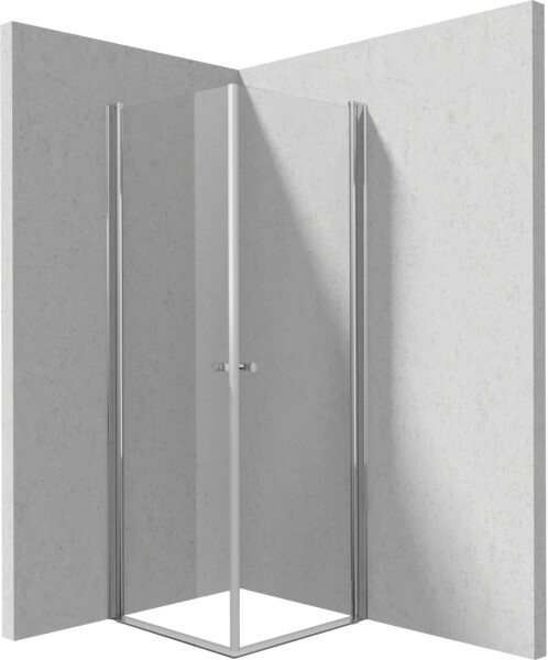 DEANTE/S - Sprchovací kút dvojité krídlové 90x80 KTSW042P+KTSW041P KERRIA/0404