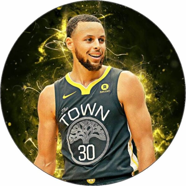 Jedlý papier Stephen Curry 19,5 cm - Pictu Hap - Pictu Hap