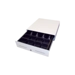 APG CostPlus SL3000 čierna / Pokladničná zásuvka / 446x107x410mm / Front-Opening / 5x bankovky / 8x mince / 2x účtenky (SL3000-0392)