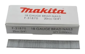 Makita F-31870 kolárske klince pre AF505 / 20mm / 5000 ks (F-31870)