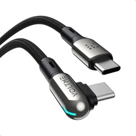 VOLTME Powerlink Stark Series CTC Kábel USB-C(M) 3A/60W 1.2m čierna / 2x USB-C(M) (C2069)