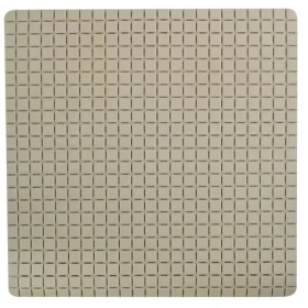 MSV QUADRO Premium protišmyková podložka do sprchy béžová / SBS kaučuk / 54 x 54 cm