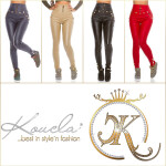 Sexy Koucla Highwaist Leather look pants