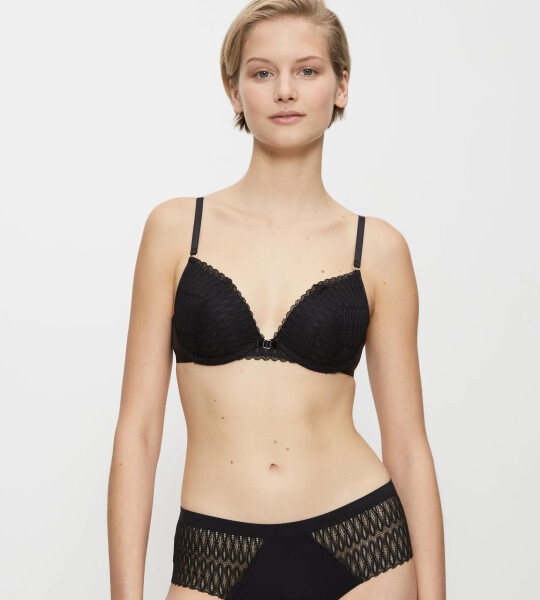 AURA SPOTLIGHT - Push-up podprsenka na zväčšenie dekoltu Triumph BLACK 80A