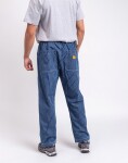 Service Works Pinstripe Denim Chef Trousers Pants INDIGO M