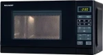 Sharp R242BKW čierna / Mikrovlnná rúra / 800 W / 20 l / 11 výkonových úrovní (18100093)