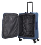 Stredný textilný kufor Travelite Corsiica M Blue