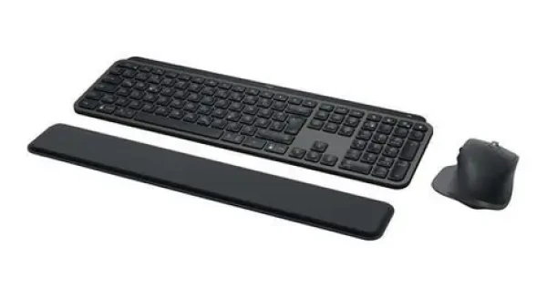 Logitech MX Keys S Combo grafit / Bezdrôtová sada klávesnice a myši / DE layout / Logi Bolt / Bluetooth (920-011606)
