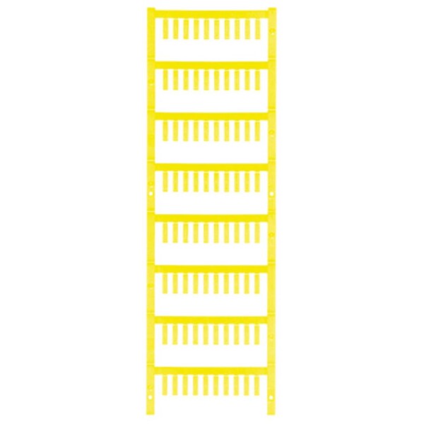 Weidmüller 1718470004 VT SF 1/12 NEUTRAL GE V0 značenie káblov Druh montáže: prichytenie sponami Potlačiteľná plocha: 3.2 x 12 mm žltá Počet markerov: 800 800; 1718470004
