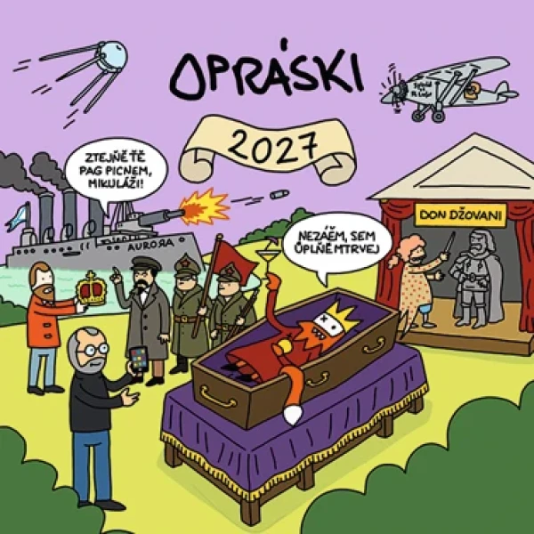 Opráski 2027 - kalendář, jaz