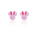 Disney Krásne oceľové náušnice Minnie Mouse Mini ES00103SL.CS