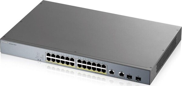 ZyXEL GS1350-26HP / 26-Port Switch / 100|1000 Mbps / PoE / 2x kombo RJ-45 | SFP (GS1350-26HP-EU0101F)