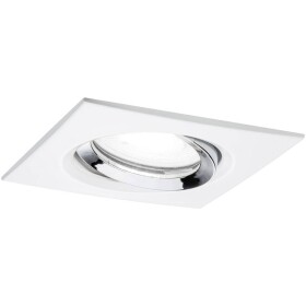 Paulmann Nova Plus vstavané svietidlo do kúpeľne LED GU10 6 W IP65 biela (matná), chróm; 93674