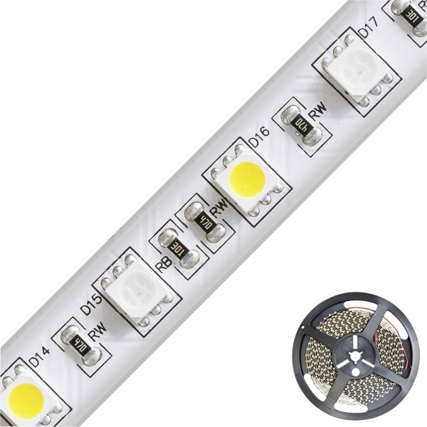 EVN EVN Lichttechnik SB672430509902 LED pásik En.trieda 2021: F (A - G) voľný koniec 24 V 5 m RGBW; SB672430509902